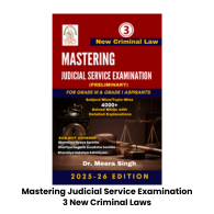 Mastering Judicial Service Examination : 3 New Criminal Laws